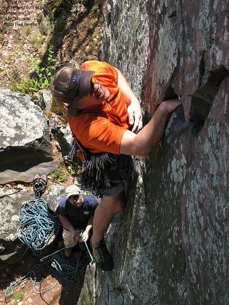 Burt pauses to look for his next pro.