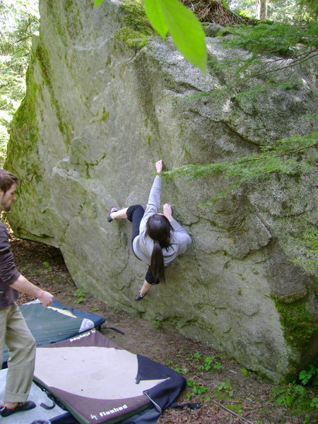 Tara Boudreau on The Face Traverse