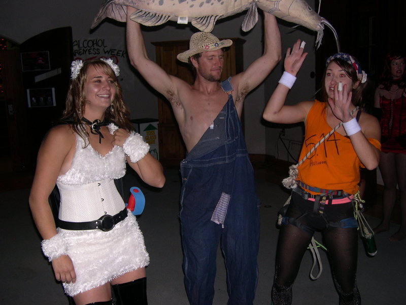 We still 'get wild' in Gunnison in 2009, especially on Halloween.