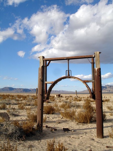 On the remote, and beautiful Desert Lake, east of the Sheep Range, Nevada.