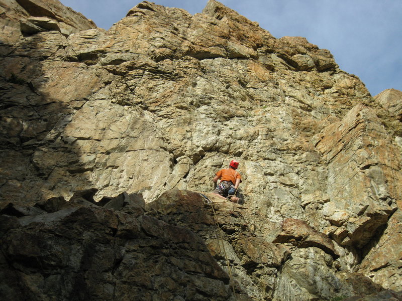 Rick leading. Stout route!