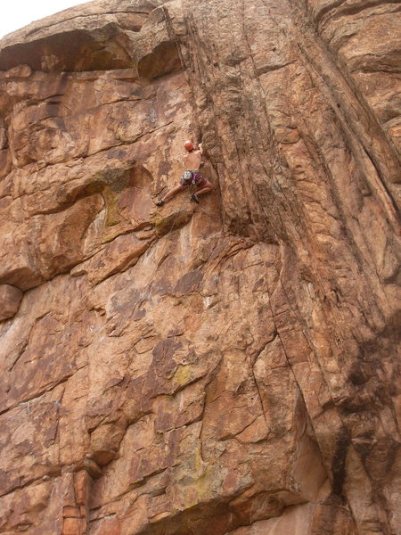 Andre Fiedler high on IN YOUR FACE.