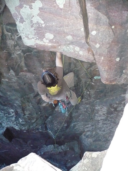 One last chalkin' before the finish<br>
<br>
Photo by: Michael Lohre