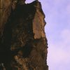 High Performance takes the overhanging crack to the right of the arete