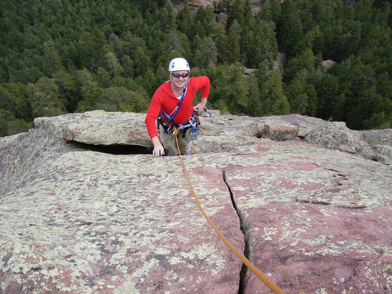 Rick below the beautiful but way too short crack.