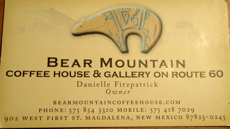 As you pass through Magdalena, you may want to consider stopping by here for a cup of coffee. The coffee and food were great, and the owners were wonderful.