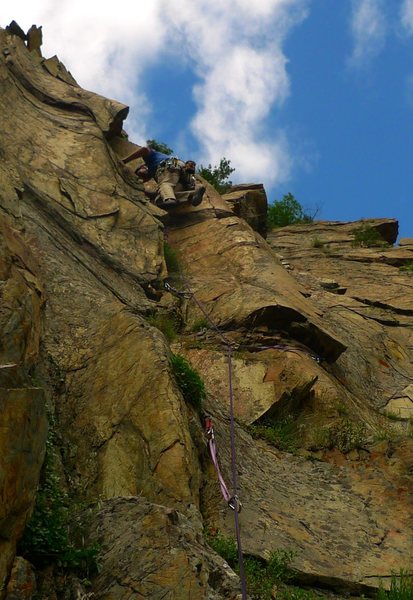 First First Ascent: the crux