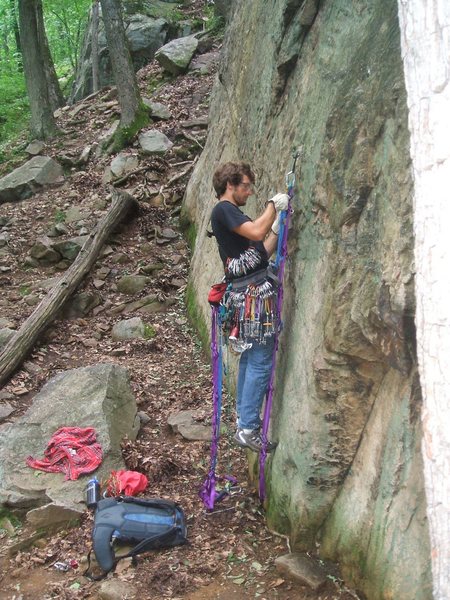 Tim Starting the lead