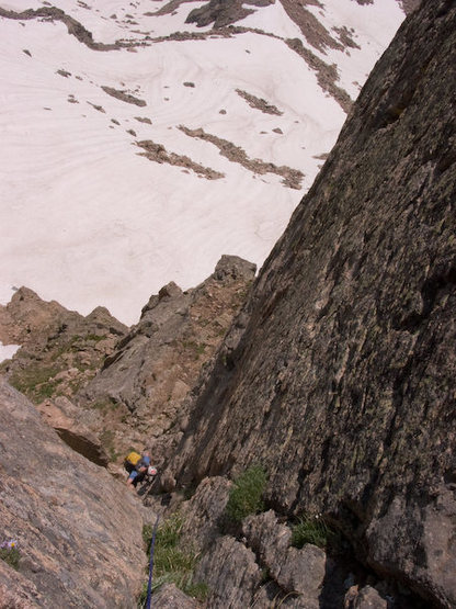 Looking down the last half of P3. Bhoto by Brian Kraus.
