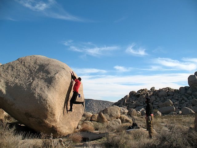 FA of Hop Juice (V3), Joshua Tree NP