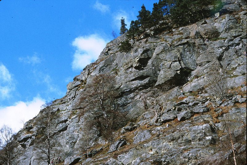 Polney Main Cliff left section
