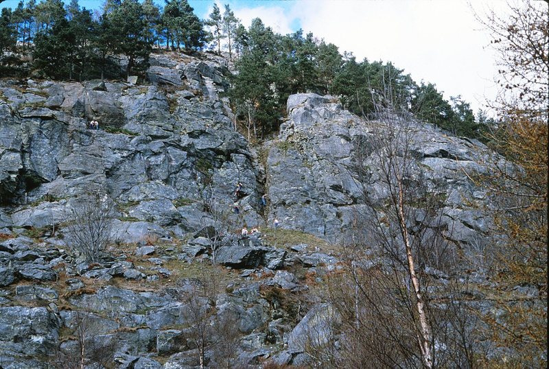 Polney Main Cliff right section