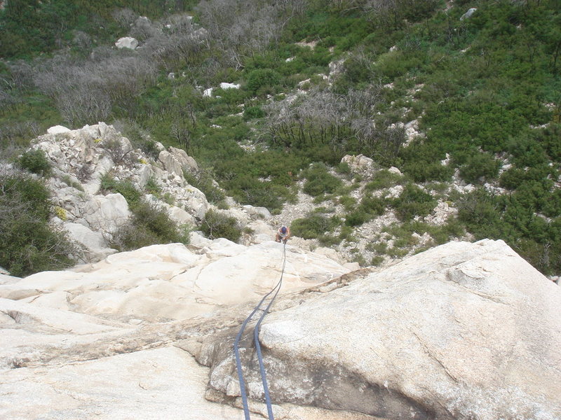 Rapping the second pitch of Highlander.