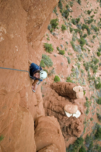 Claire Rassmussen on pitch 2 of Dr. Rubos