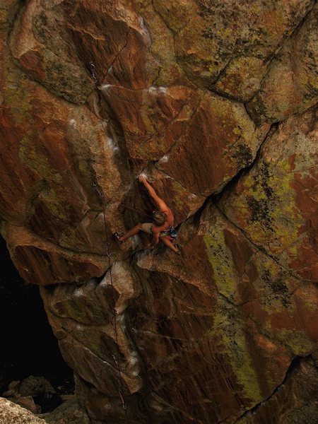 Ben Randolph be rock climbin'