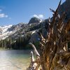 The tranquil Fern Lake, situated 1500' above the village of June Lake.