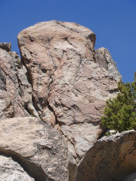 The east face of Katrina Wall.