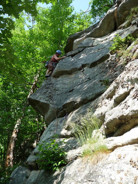 Renee finding the 5.5 way up Short and Sassy.