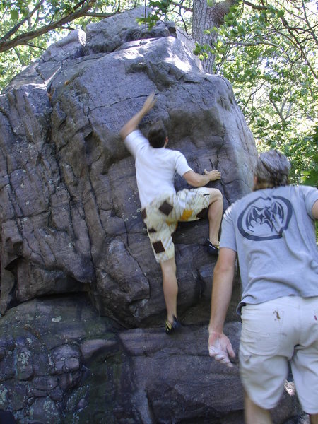 Aaron getting after it.