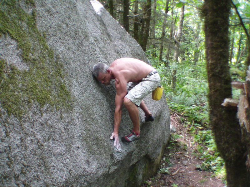 Getting onto the slab of Presstoe