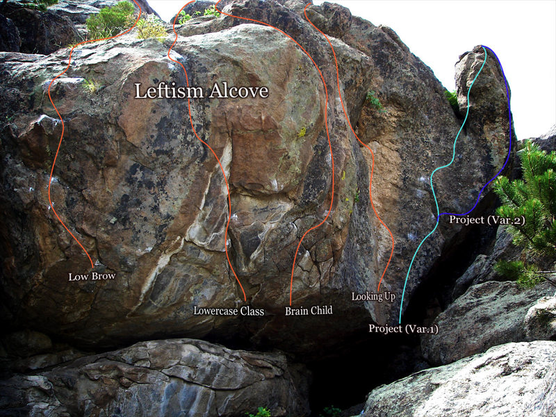 Photo beta for Project (Var.) at the "Leftism Alcove."