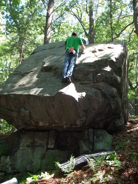 Rhoads, after the crux.