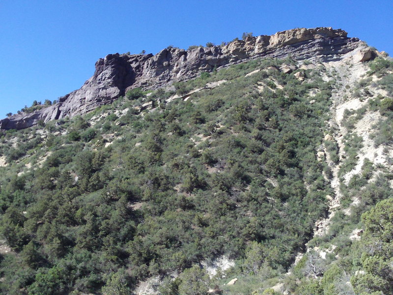 Rock Climbing in Purple Cliffs, Durango