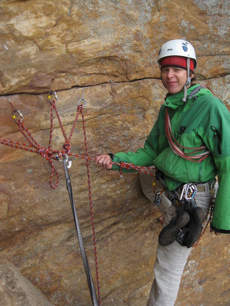 happy as hell after leading P3 on the Watchtower Crack, what a ripper!