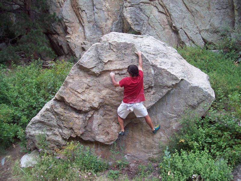Bowling Block, Lower Bowling Alley, Boulder Canyon.