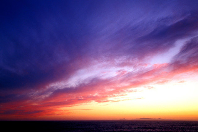 My all-time favorite sunset shot from Point Mugu. Anacapa and Santa Cruz Islands are both visible.
