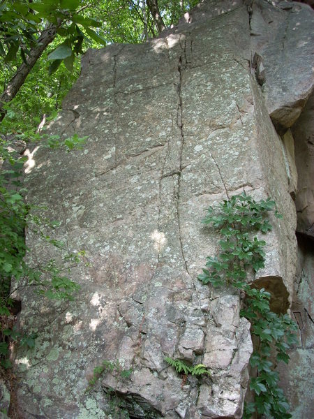 This face near the corner on the west end of West Post is "The Post" 5.8