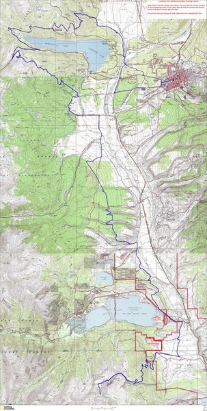 Leadville 100 MTB Map