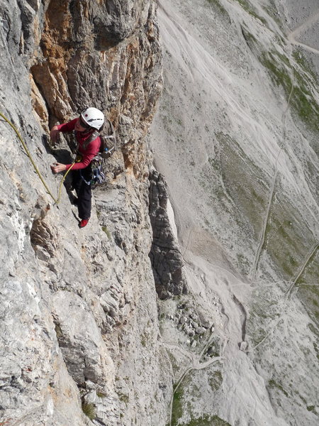 Rock Climb Primo Spigolo di Rozes (Via Alverà-Pompanin) a.k.a. 