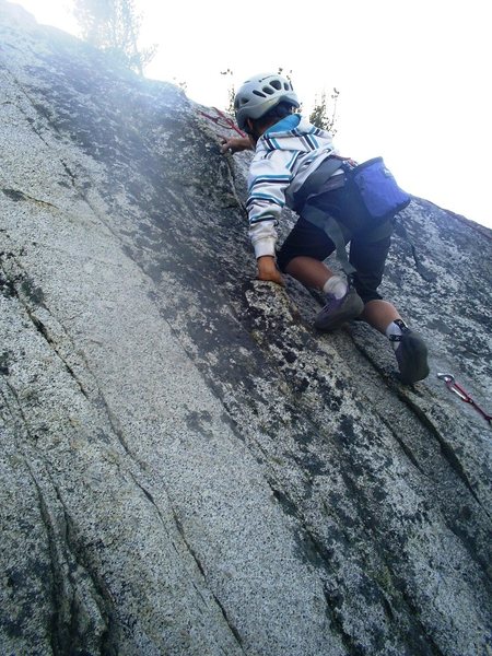 Michael completes the crux On the Count of Three, 5.6