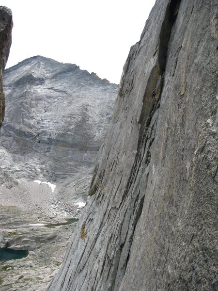Seth Dee approaching the Sickle.
