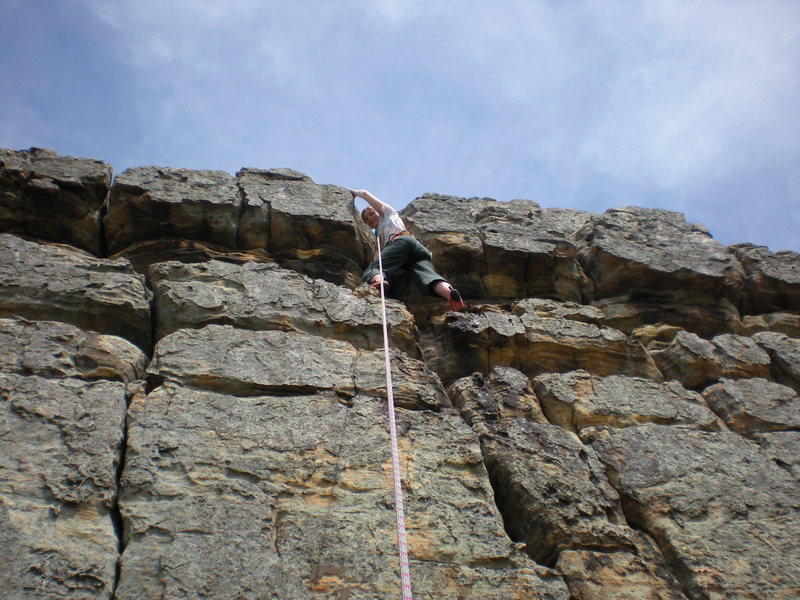 "Left of SLings and Things" toproped