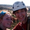 At the top of Montezuma's Tower, Garden of the Gods, CO.