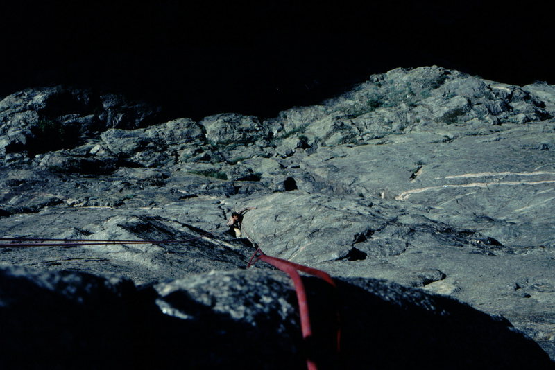Adam Growsaski on the lower pitches of the Scenic Cruise, Chasmview