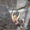 Climber: Megan Cerise.<br>
<br>
