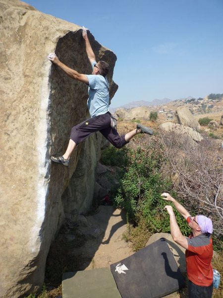 Owen doing the dyno, prior to becoming airborne. <br>
(c)2009 Scott Nomi