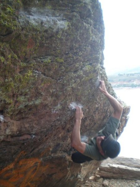 Setting up for the dyno.
