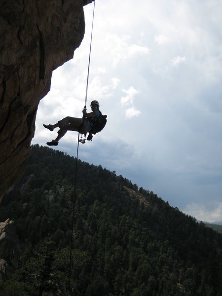 This was one the funnest rappel I've ever done.