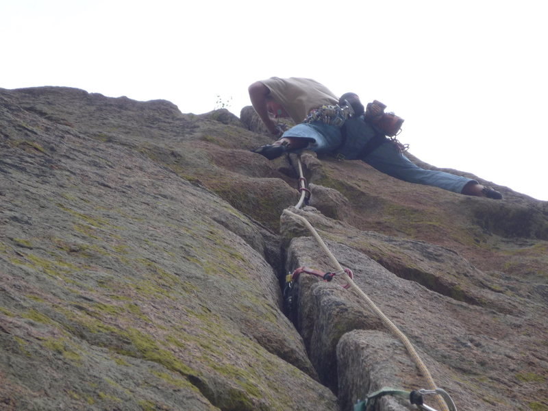 Getting a good rest on the upper section.