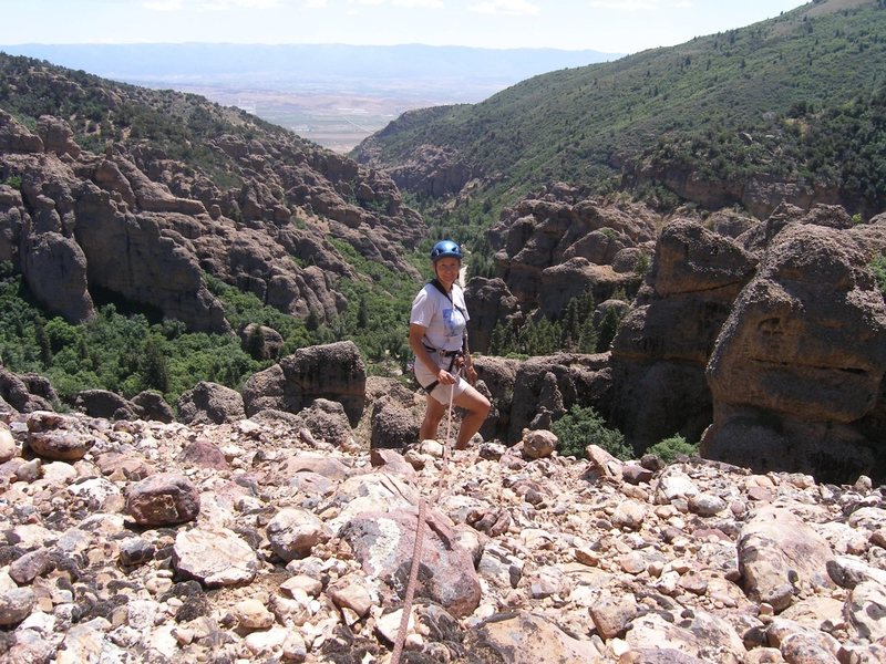 Great view from the summit of Great Chasm!