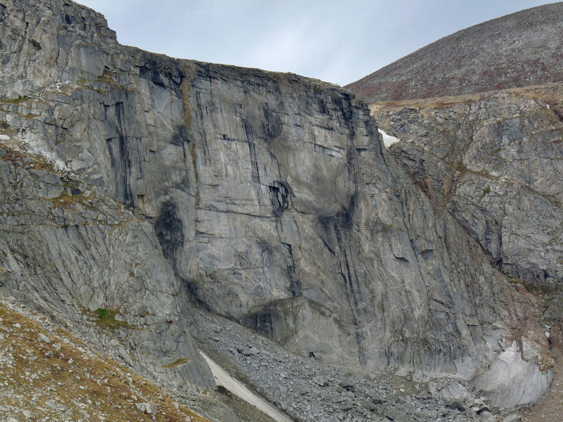 The Black Wall as seen from the Chicago Lakes overlook on Mt. Evans.