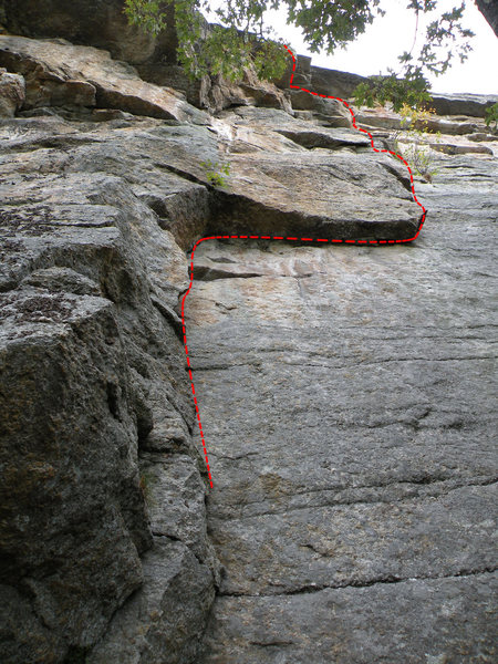 Dry Heaves: A great traverse, just a little to close to the deck to feel confident about your gear.