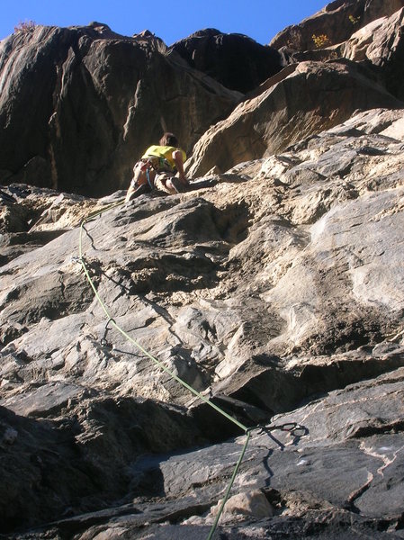 Mike near the anchor on the FA.
