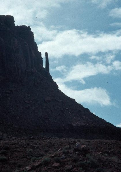 View from the basin.