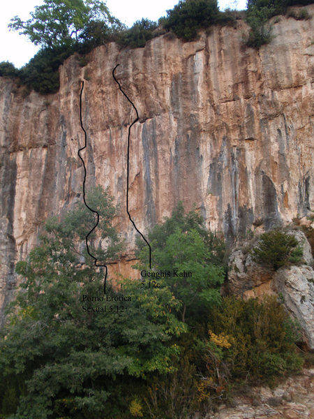 The right end of the section.