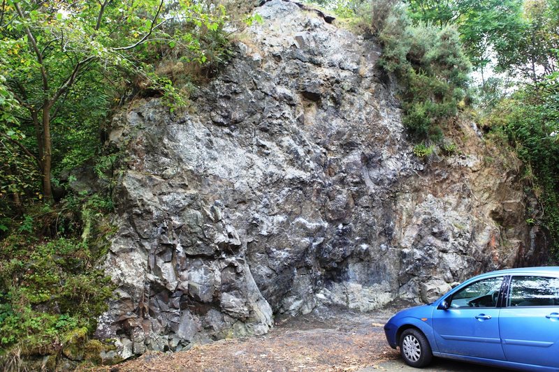 Entrance Rock, Kinnoull Hill Quarry